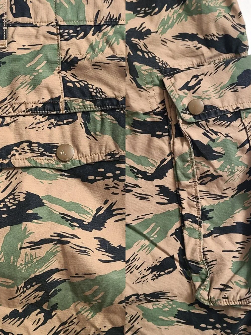 Levis Snap Camo Cargo Shorts Men Sz 36W